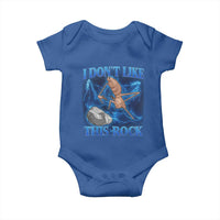 Marcus The Worm Meme Baby Onesie I Don't Like This Rock Bootleg - Wonder Print Shop