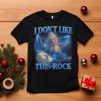 Marcus The Worm Meme T Shirt I Don't Like This Rock Bootleg - Wonder Print Shop