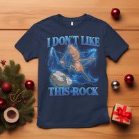 Marcus The Worm Meme T Shirt I Don't Like This Rock Bootleg - Wonder Print Shop