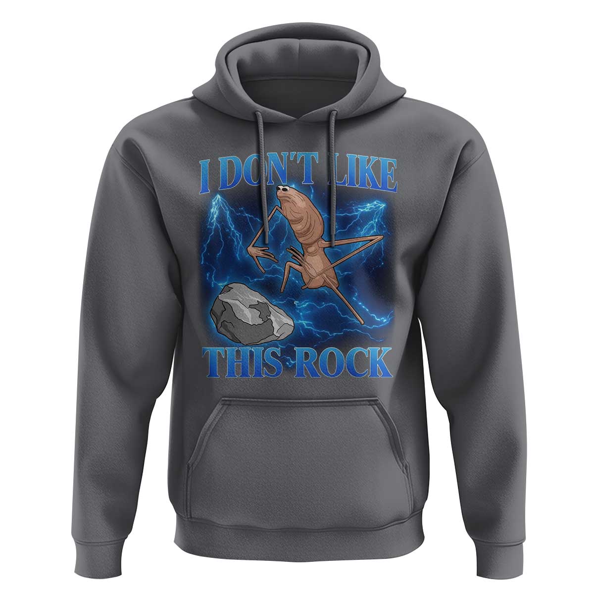 Marcus The Worm Meme Hoodie I Don't Like This Rock Bootleg - Wonder Print Shop