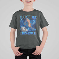 Marcus The Worm Meme T Shirt For Kid I Don't Like This Rock Bootleg - Wonder Print Shop