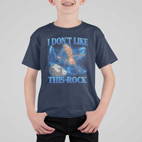 Marcus The Worm Meme T Shirt For Kid I Don't Like This Rock Bootleg - Wonder Print Shop