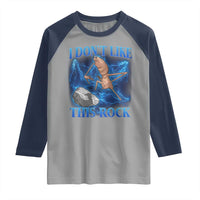 Marcus The Worm Meme Raglan Shirt I Don't Like This Rock Bootleg - Wonder Print Shop
