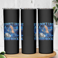 Marcus The Worm Meme Skinny Tumbler I Don't Like This Rock Bootleg - Wonder Print Shop