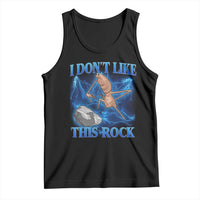 Marcus The Worm Meme Tank Top I Don't Like This Rock Bootleg - Wonder Print Shop