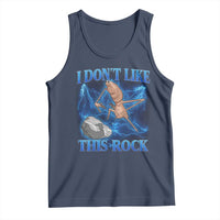 Marcus The Worm Meme Tank Top I Don't Like This Rock Bootleg - Wonder Print Shop
