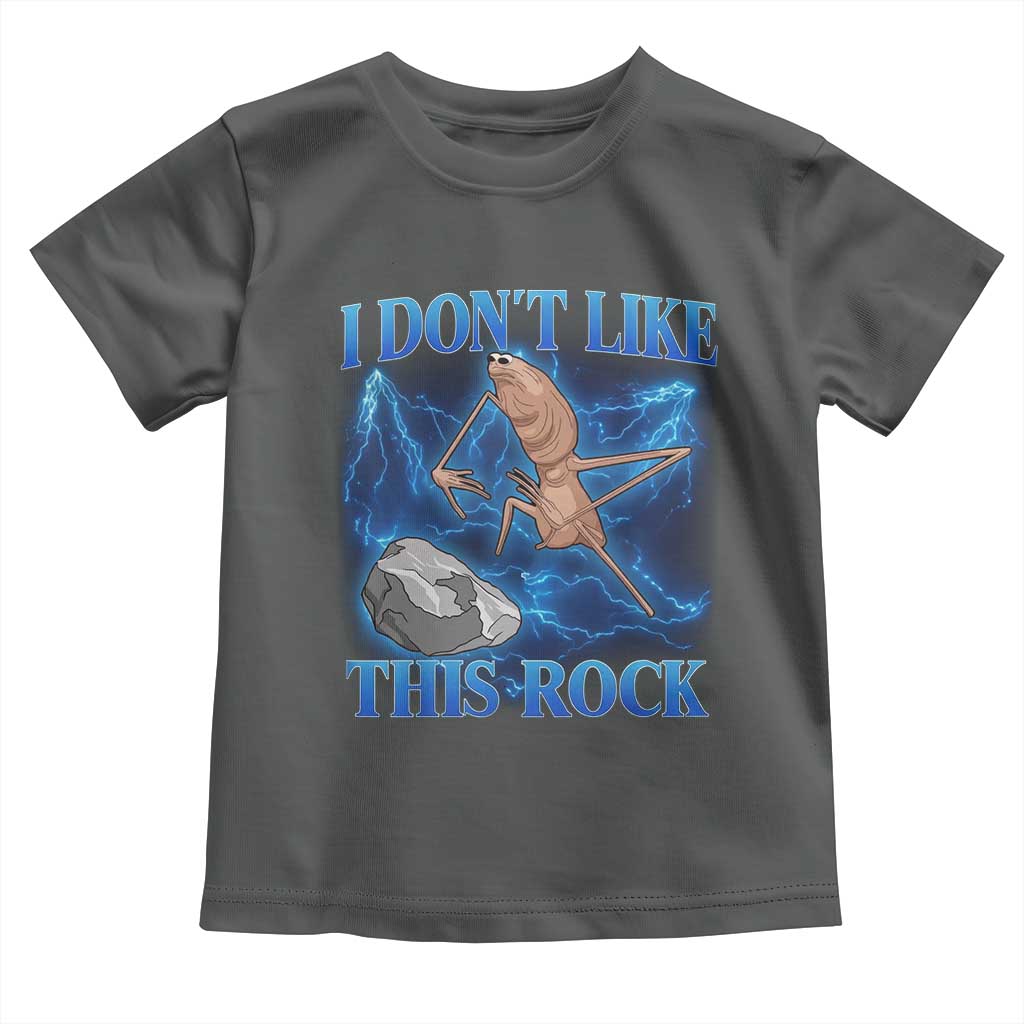 Marcus The Worm Meme Toddler T Shirt I Don't Like This Rock Bootleg - Wonder Print Shop
