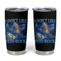 Marcus The Worm Meme Tumbler Cup I Don't Like This Rock Bootleg - Wonder Print Shop