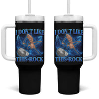 Marcus The Worm Meme Tumbler With Handle I Don't Like This Rock Bootleg - Wonder Print Shop