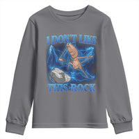 Marcus The Worm Meme Youth Sweatshirt I Don't Like This Rock Bootleg - Wonder Print Shop