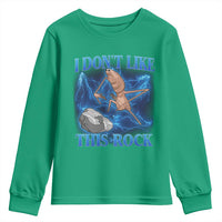 Marcus The Worm Meme Youth Sweatshirt I Don't Like This Rock Bootleg - Wonder Print Shop