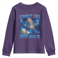 Marcus The Worm Meme Youth Sweatshirt I Don't Like This Rock Bootleg - Wonder Print Shop