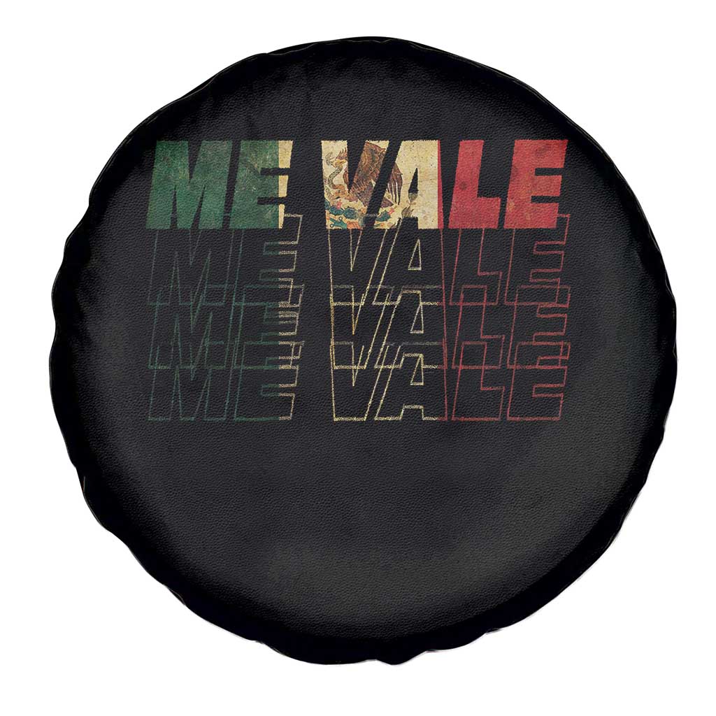 Me Vale Mexican Flag Spare Tire Cover Sarcastic Saying Latino Spanish Slang