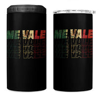 Me Vale Mexican Flag 4 in 1 Can Cooler Tumbler Sarcastic Saying Latino Spanish Slang