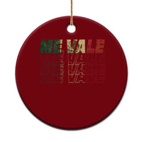Me Vale Mexican Flag Ceramic Ornament Sarcastic Saying Latino Spanish Slang