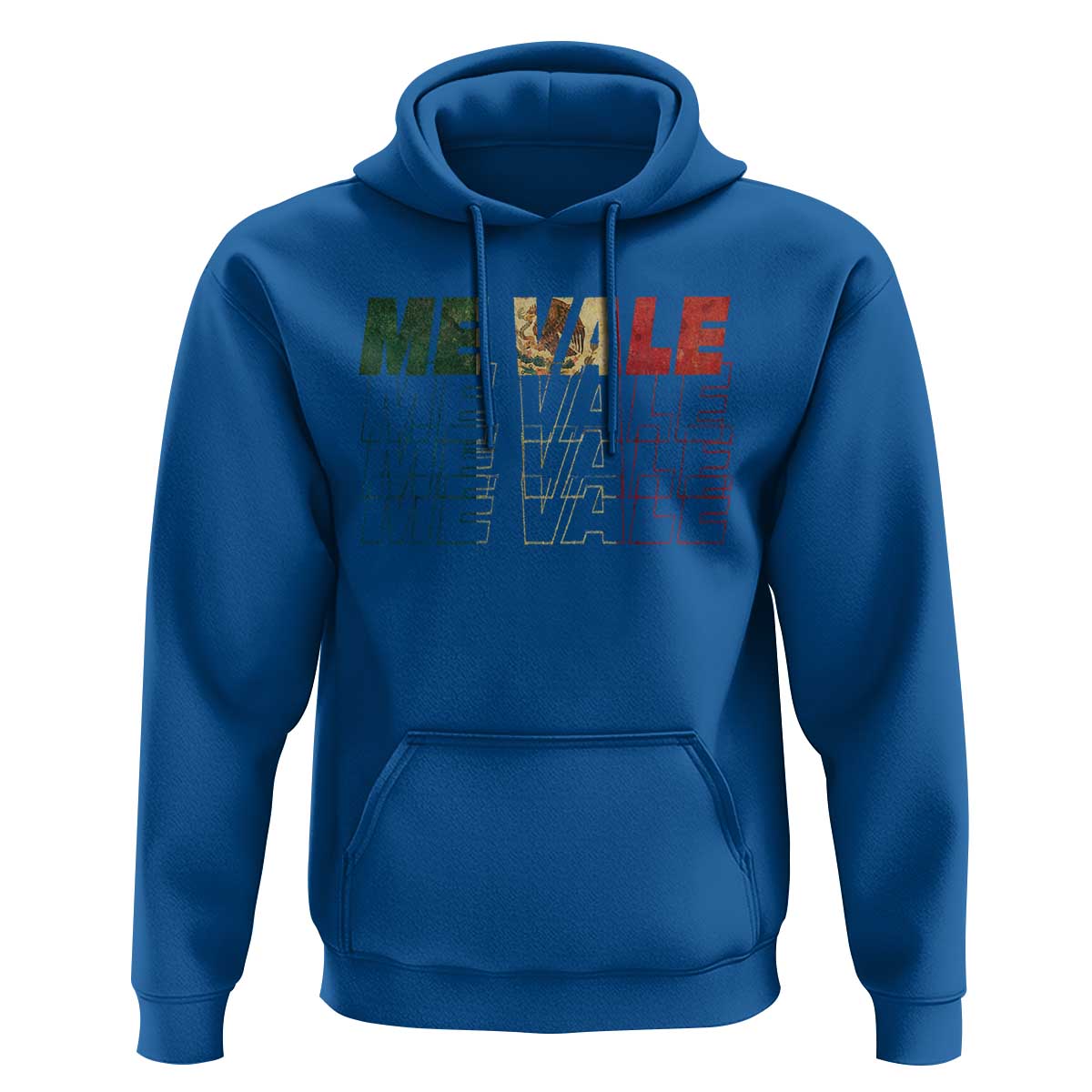 Me Vale Mexican Flag Hoodie Sarcastic Saying Latino Spanish Slang