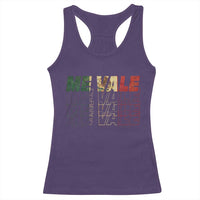 Me Vale Mexican Flag Racerback Tank Top Sarcastic Saying Latino Spanish Slang