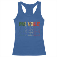 Me Vale Mexican Flag Racerback Tank Top Sarcastic Saying Latino Spanish Slang