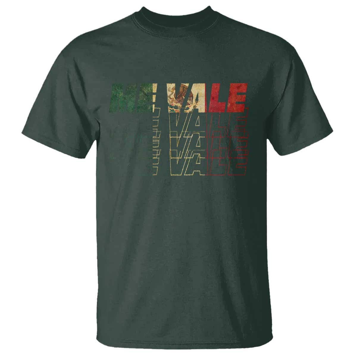 Me Vale Mexican Flag T Shirt Sarcastic Saying Latino Spanish Slang