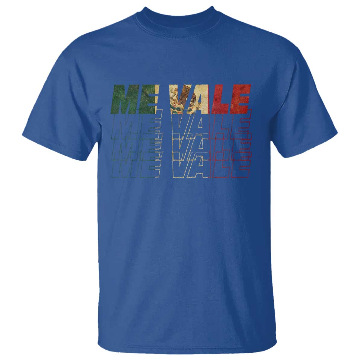 Me Vale Mexican Flag T Shirt Sarcastic Saying Latino Spanish Slang