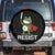 Resist Frog With Sword Spare Tire Cover No Kings Portland Protest - Wonder Print Shop