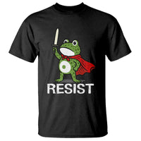 Resist Frog With Sword T Shirt No Kings Portland Protest - Wonder Print Shop