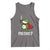 Resist Frog With Sword Tank Top No Kings Portland Protest - Wonder Print Shop