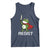 Resist Frog With Sword Tank Top No Kings Portland Protest - Wonder Print Shop
