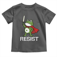 Resist Frog With Sword Toddler T Shirt No Kings Portland Protest - Wonder Print Shop