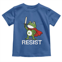 Resist Frog With Sword Toddler T Shirt No Kings Portland Protest - Wonder Print Shop