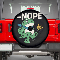 No Kings in America Portland Frog Spare Tire Cover Funny Political Meme - Wonder Print Shop