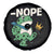 No Kings in America Portland Frog Spare Tire Cover Funny Political Meme - Wonder Print Shop