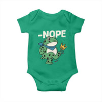 No Kings in America Portland Frog Baby Onesie Funny Political Meme - Wonder Print Shop