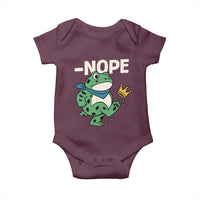 No Kings in America Portland Frog Baby Onesie Funny Political Meme - Wonder Print Shop