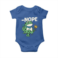 No Kings in America Portland Frog Baby Onesie Funny Political Meme - Wonder Print Shop