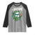No Kings in America Portland Frog Raglan Shirt Funny Political Meme - Wonder Print Shop