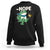 No Kings in America Portland Frog Sweatshirt Funny Political Meme - Wonder Print Shop