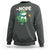 No Kings in America Portland Frog Sweatshirt Funny Political Meme - Wonder Print Shop