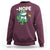 No Kings in America Portland Frog Sweatshirt Funny Political Meme - Wonder Print Shop