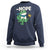 No Kings in America Portland Frog Sweatshirt Funny Political Meme - Wonder Print Shop