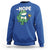 No Kings in America Portland Frog Sweatshirt Funny Political Meme - Wonder Print Shop