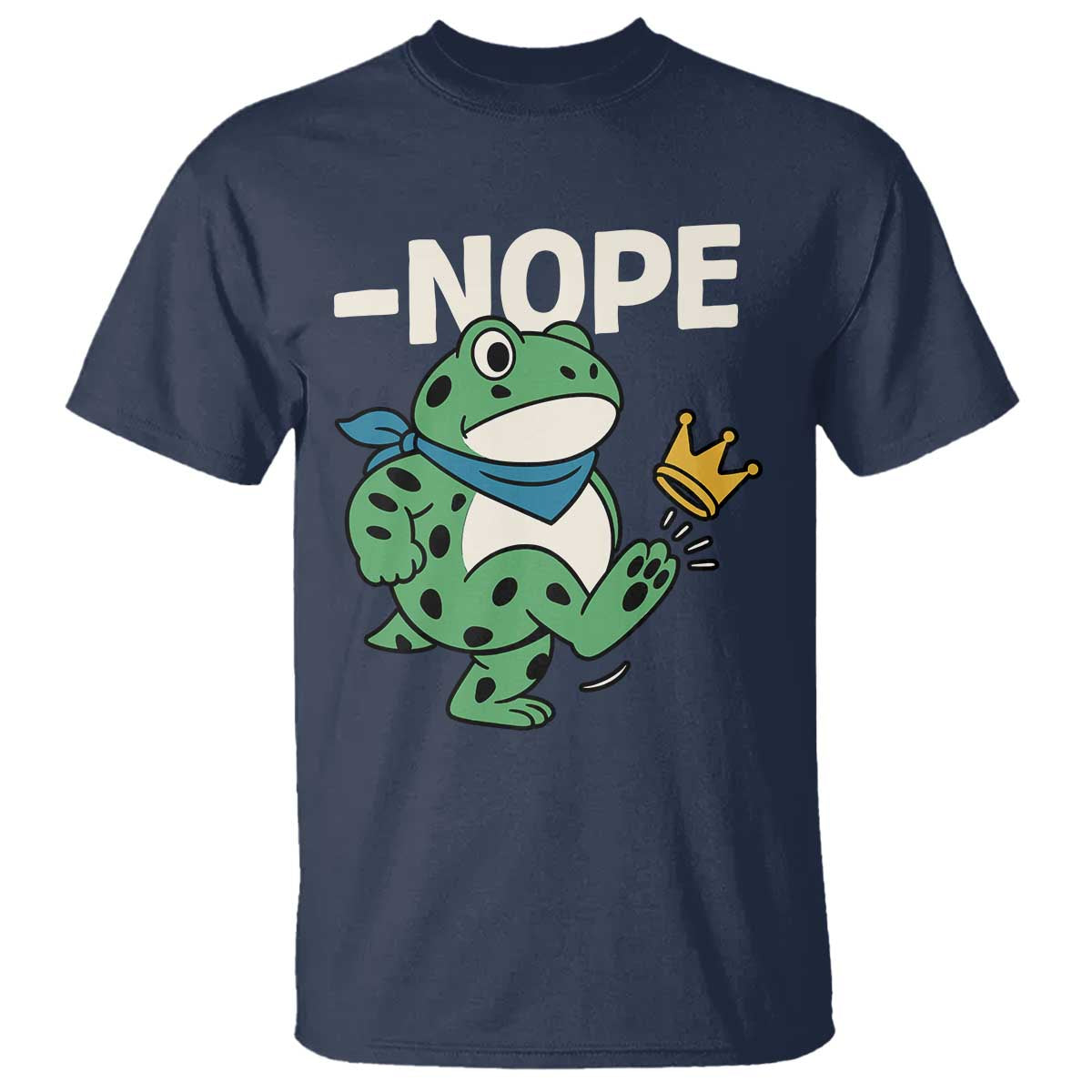 No Kings in America Portland Frog T Shirt Funny Political Meme - Wonder Print Shop