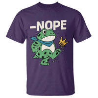No Kings in America Portland Frog T Shirt Funny Political Meme - Wonder Print Shop