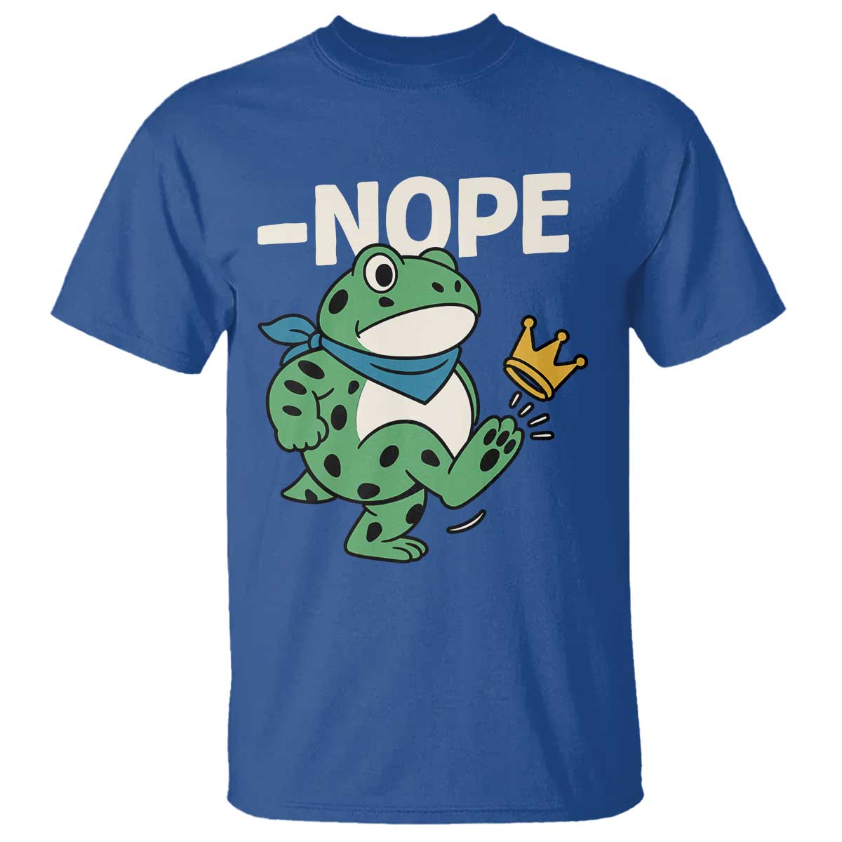No Kings in America Portland Frog T Shirt Funny Political Meme - Wonder Print Shop