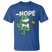 No Kings in America Portland Frog T Shirt Funny Political Meme - Wonder Print Shop