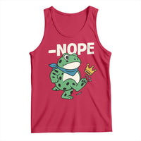 No Kings in America Portland Frog Tank Top Funny Political Meme - Wonder Print Shop