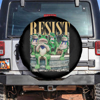 Portland Frog Resist Protest Spare Tire Cover 80s Frogs Deportation Resistance - Wonder Print Shop