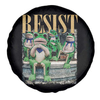 Portland Frog Resist Protest Spare Tire Cover 80s Frogs Deportation Resistance - Wonder Print Shop