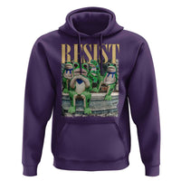 Portland Frog Resist Protest Hoodie 80s Frogs Deportation Resistance - Wonder Print Shop