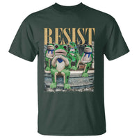 Portland Frog Resist Protest T Shirt 80s Frogs Deportation Resistance - Wonder Print Shop